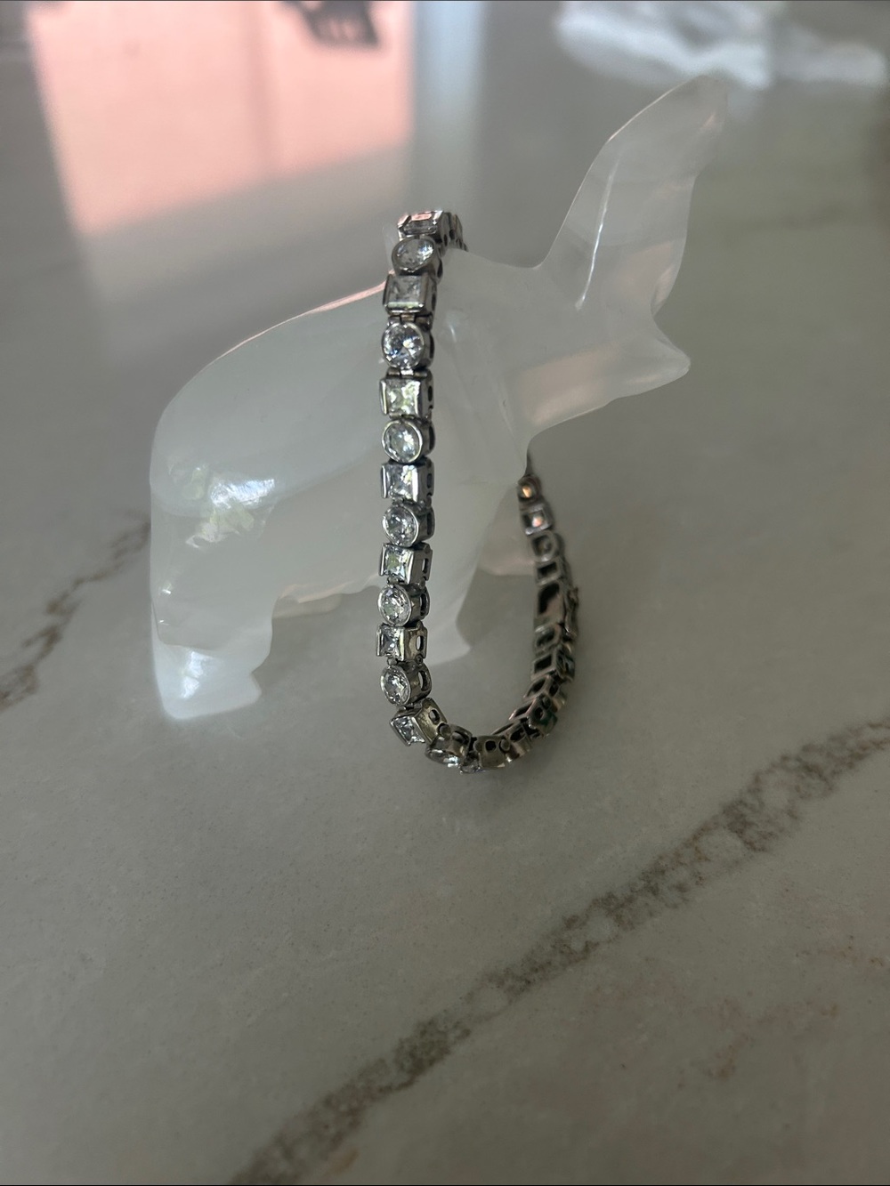 Sterling Silver  Tennis Bracelet - Women's Jewelry